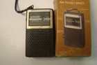 Vintage Gran Prix Model 101 Am Transistor Radio In The Box Tested