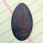 St Louis 1904 World   s Fair Indian Head Elongated Penny Palace Of Transportation