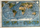 National Geographic World Maps Lot 3 Double Sided Winkel Tripel 1997 2001