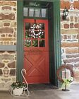 Wreath Hanger  - Wrought Iron Over The Door Holiday Decor Coat Holder Amish Usa