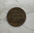 Vintage Weil Bros Good Luck Coin Token   10  Trade Token - Js