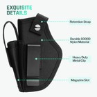 Concealed Gun Holster Tactical Carry Left right Hand Pistol Universal Mag Pouch