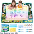 Large Water Doodle Mat 40 X 32 In Kids Aqua Coloring Mats   Mess-free Drawing