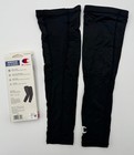 Champion Youth L xl Momentum Leg Sleeves 2 Pack New open Pkg Black Compression