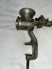 Antique Universal Cast Iron Meat Grinder L f  c  New Britain Ct Hand Crank    N2