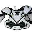 Stx Cell V Shoulder Pad Liner  Chest Pad  Size Youth Large  White Good Cond 