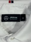 Mercedes Amg Petronas F1 Team Polo Shirt White Men   s Medium Tommy Hilfiger