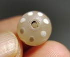 Tibetan Old Ancient Chung Dzi Bead Amulet Pyu Agate Himalayan Prayer Carnelian