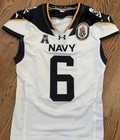 2024 Navy Midshipmen Under Armour Football  Game Jersey - Jolly Rogers Vs Army