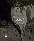 Baubax Womens Black Bomber Jacket Removable Hood- Size Large