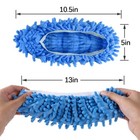 Mop Slippers Shoes 5 Pairs  10 Pieces  - Microfiber Cleaning House Mop Slippers