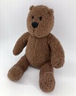 Vintage Baby Gap Teddy Bear Plush Brown Curly Brannan 14  Stuffed Animal Toy