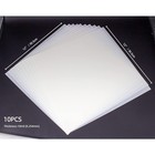 10 Pcs 12x12 Inch 10mil Blank Mylar Stencil Sheets milky Translucent Pet Blank