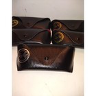 5 Ray Ban Sunglasses Eyeglasses Hard Cases Black Leatherette Red Trim Snap