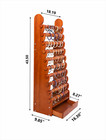 Giant 10 Tier Light Wood Bracelet   Bangles Display Stand Holder  free Shipping