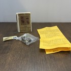 1 Clare-bell Brass Works Miniature Dollhouse Hanging Coach Lamp Light Nos In Box