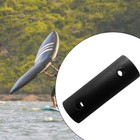 Black Abs Mast Foot Tendon Joint For Windsurfing Convenient And Enduring