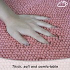 Bathroom Rugs Sets 3 Piece  Super Soft Absorbent Bath Mat Set with U-shaped T   