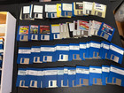    Huge Lot   Box Of 150 Commodore Amiga 3 5  Floppy Disks  Box  14 - Untested