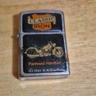 Harley-davidson Classic Iron Collectible Lighter Lot Of 4 Panhead Knucklehead