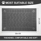 Xl Large Cat Litter Box Mat Pad Pet Kitty Clean Easy Cleaning Floor Protecter