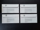 Set Of 4 Marshall Islands Ww2 Wwii Fdc V-j Day Sc  521-524