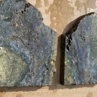 Mixed Agate Jasper Slabs Colorful Jaspagate Node Purple Blue Lapidary Rough 165g