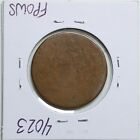 1795 Plain Edge 1c Liberty Cap Flowing Hair Large Cent In Ag Condition  4023