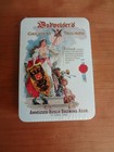 Vtg New Budweiser Carlisle Tin With 2 Decks Of Playing Cards Anheuser - Busch