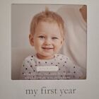 Kate   Milo My First Year - Newborn To First Birthday Picture Frame  Baby   