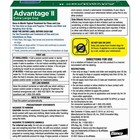 4 Month Advantage Ii Flea Control Blue  for Dogs Over 55 Lbs 