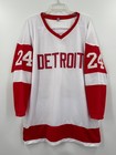 Chris Chelios Autographed White Display Jersey Detroit Red Wings Hof  Jsa Coa Xl