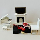 1 12 Scale Dollhouse Miniature Living Room Set