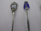 Vintage Lot Of Sterling Silver Souvenir Spoons     as Depicted