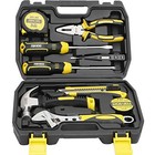 Dowell 10 Piece Small Tool Kit mini Portable Tool Set home Repair Hand Tool 