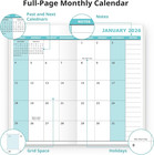 2026-2027 Pocket Planner Monthly Calendar Book 2 Year Compact Organizer