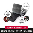 Velcro 4 x2   Roll Indoor outdoor Industrial Strength Tape - Black