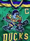 Mighty Ducks Movie No  96 Ice Hockey Jersey Shirt Charlie Conway Men s S