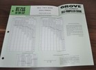 Grove Rt75s 50 Ton Self-propelled Crane Specification Brochure Prospekt