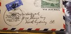 1931 Newfoundland Canada Scott  c7 50 Cents Stamp First Flight Cover Idbn1 
