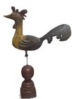 Vintage Wood N Metal Rooster Weathervane