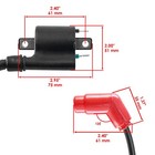 Caltric Ignition Coil With Cap For Honda Crf125f   Crf125fb Big Wheel 2019-2026