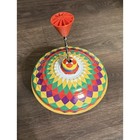 Vintage 1950s Automatic Choral-top Toy Retro Tin Spinning Top Kids Collectible