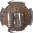 Ngc Ms63bn  1790s  Great Britain Suffolk Bungay Conder Token 1 2p D h-23a