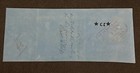 First National Bank Of Kendallville  Indiana 1878 Used Check On Blue Paper