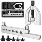 45 Degree Flaring Tool For Sae Refrigeration Hvac Tubing Flaring Tool Kit