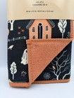 Martha Stewart Kitchen Drying Mats  2  Haunted House Halloween Black 16 X 22