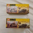 Lot Corgi  900  Pzkpfw  Tiger  I    901 Centurion 3 Tanks With Box   Shells 1973