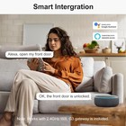 Smonet Smart Door Lock Wifi With Handle Fingerprint Keyless Entry Digital Keypad