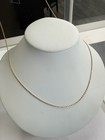 Yellow Gold Rope Chain 22     1 25mm- 14kt  solid 